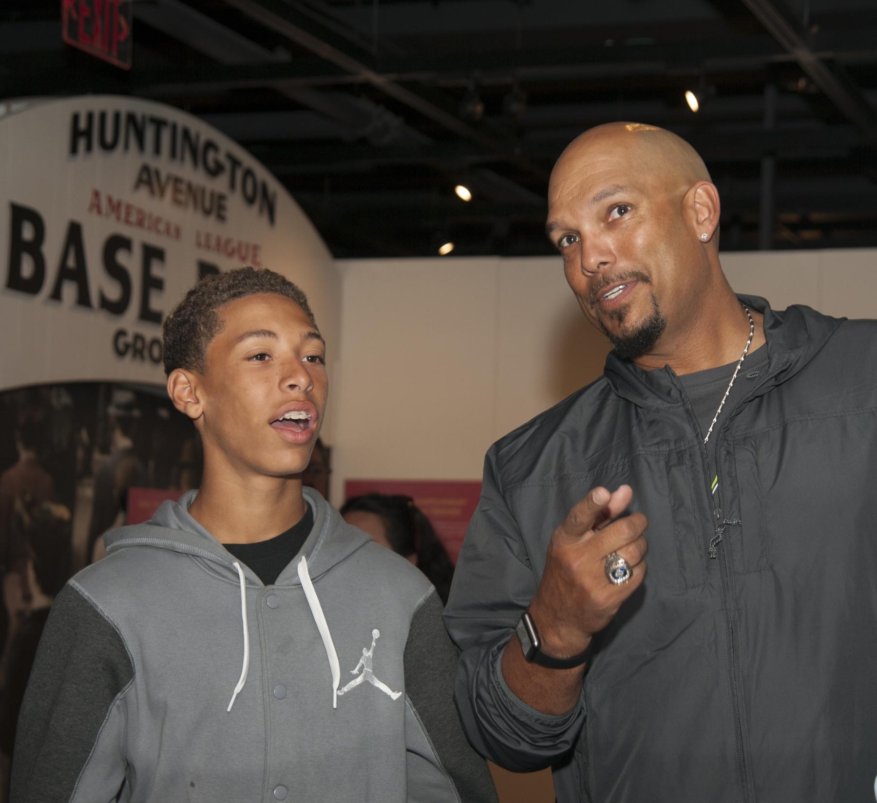 Hall of Justice: David Justice visits Cooperstown Baseball Hall of Fame